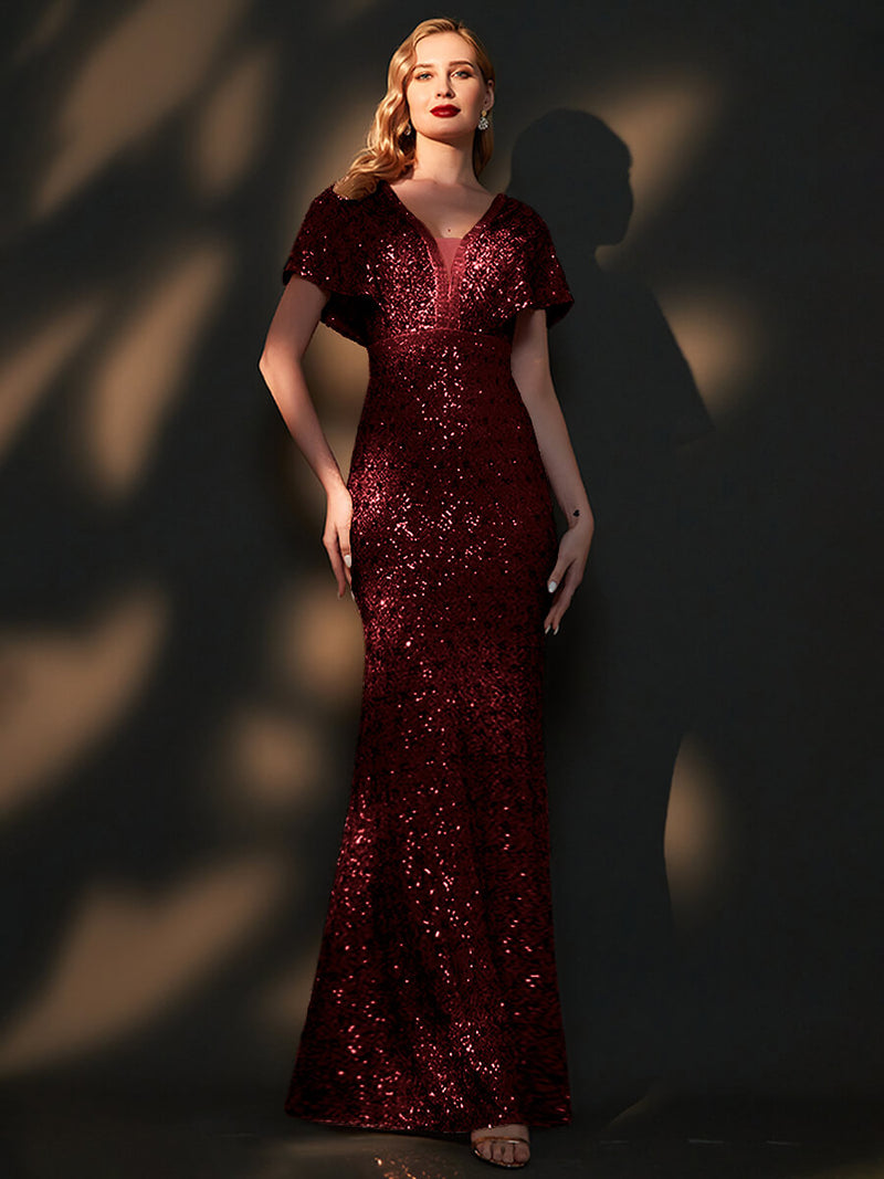 burgundy batwing dress Plus Size Burgundy Pliss Batwing Maxi Dress