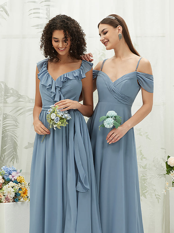 Shop Slate Blue Bridesmaid Dresses from NZ Bridal