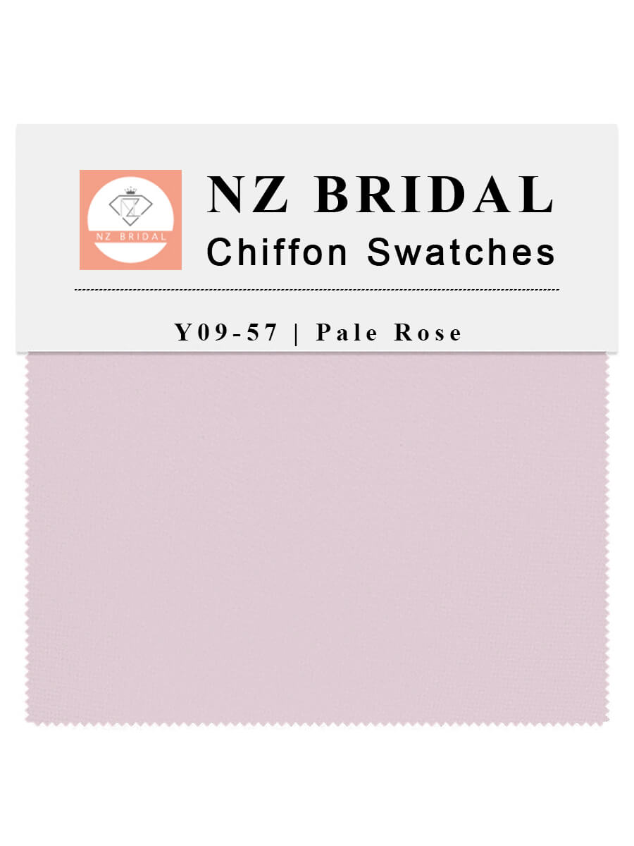 Pale Rose Fabric Swatch Samples Chiffon