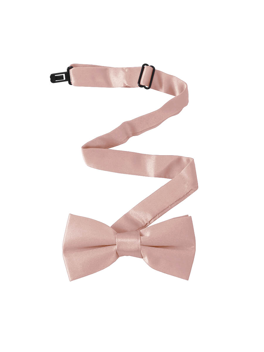 NZ Bridal Neckties Men Bow Tie Adult AC082801M Blush