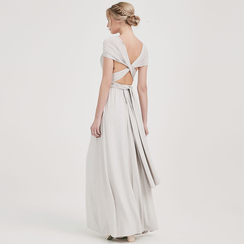 Silver gray infinity dress hotsell
