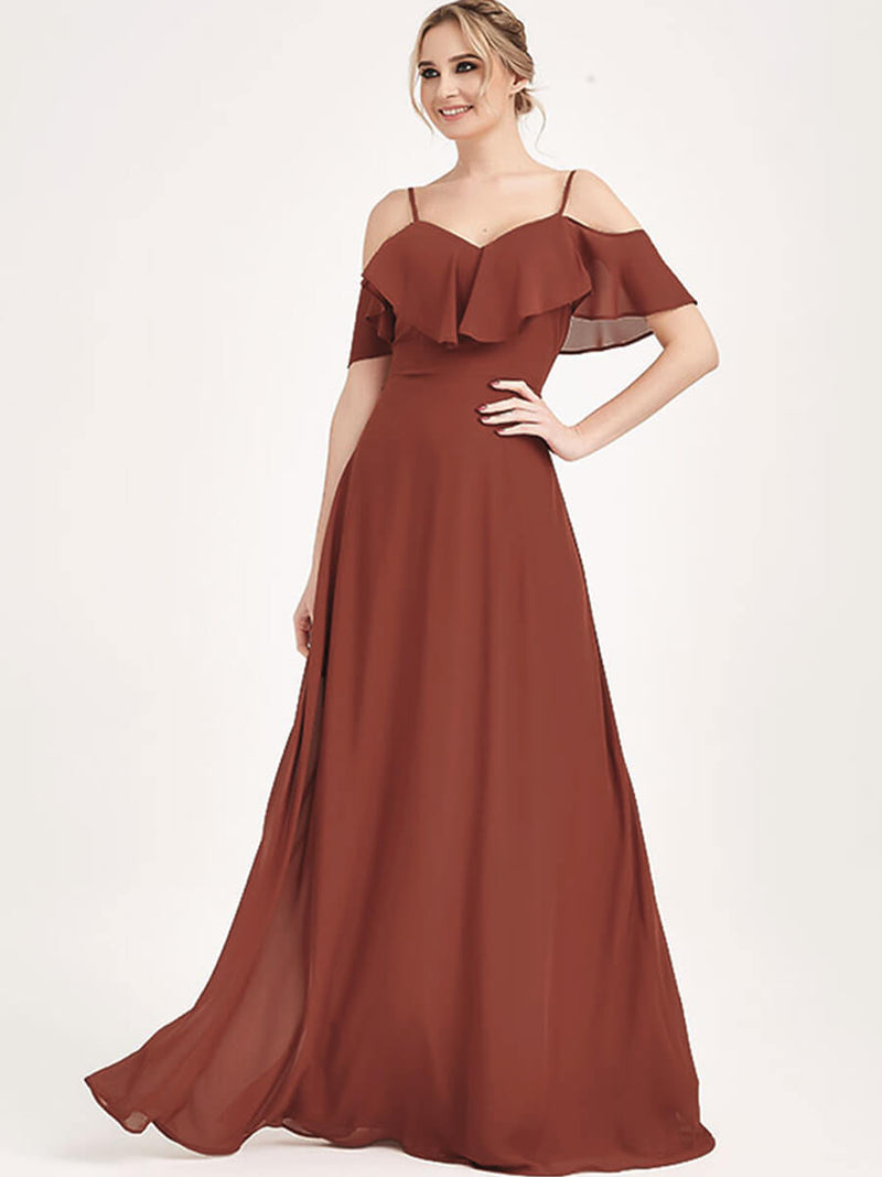 Cinnamon Rose Of Convertible Ways Bridesmaid Dress ZOLA Cold