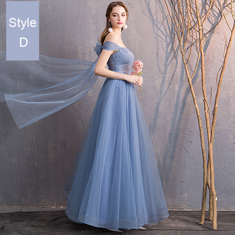 blue bridesmaid dresses nz Steel Blue Bridesmaid Dress, Infinity Dress, Multiway Dress, Convertible Dress, Multi Wrap Dresse Cocktail Dress