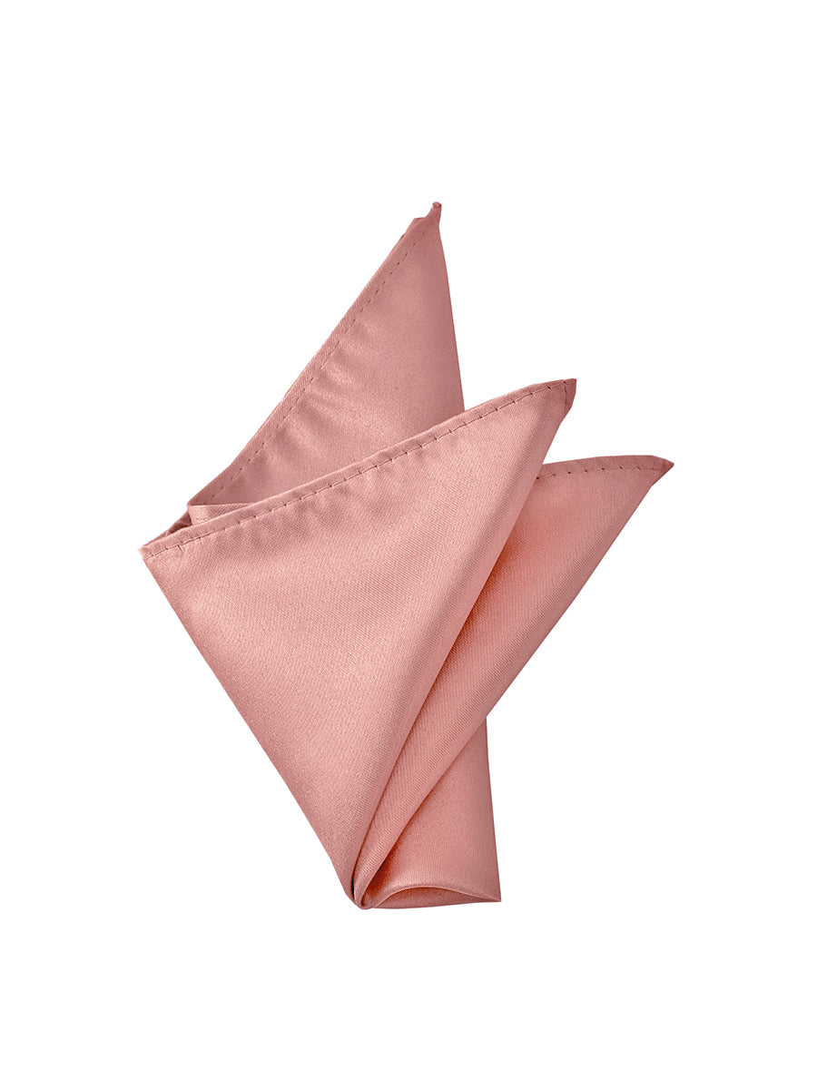 NZBridal Men's Pocket Square Handkerchief Dusty Pink c