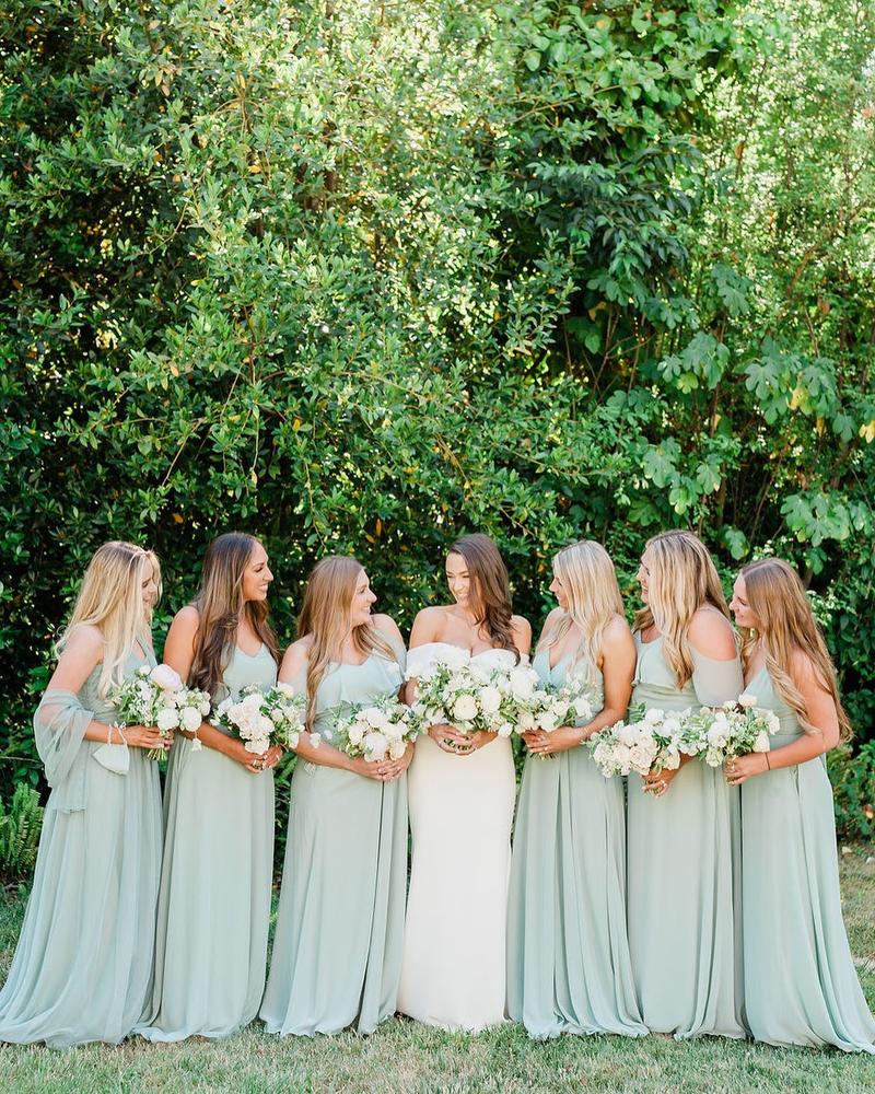 Sage Green Bridesmaid Dress