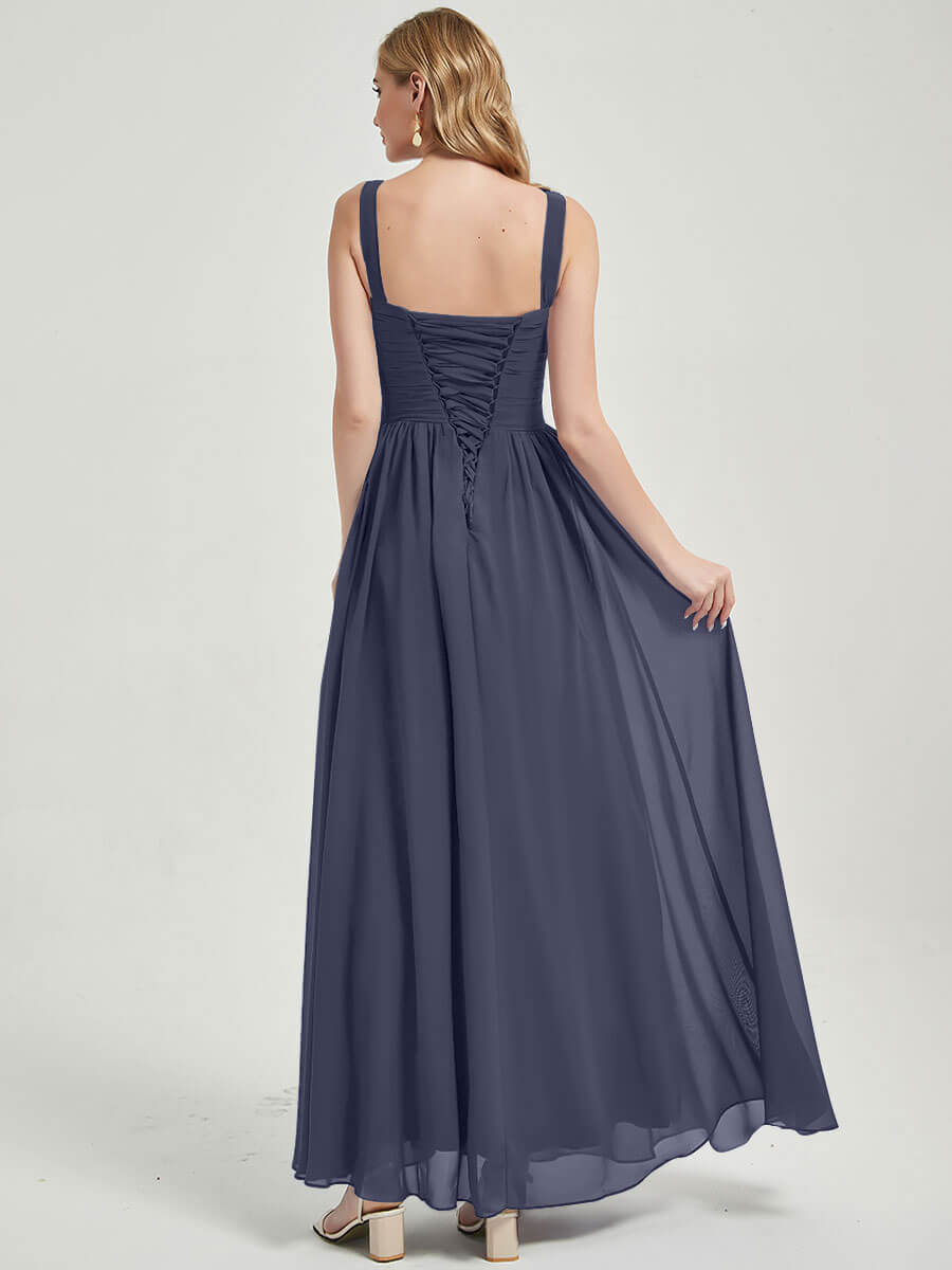 Stormy Strapless Maternity Bridesmaid Dress-Leela