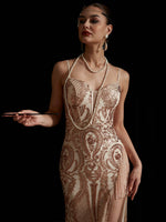 Luxury Sequin Tassels Mermaid Prom Dress Ava
