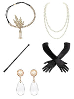 Gold Gatsby’s Party Accessories 5Pcs Set