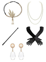 Black Gatsby’s Party Accessories 5Pcs Set