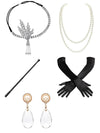 Black Gatsby’s Party Accessories 5Pcs Set