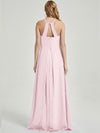 Blush Chiffon Bridesmaid Dress Sarah