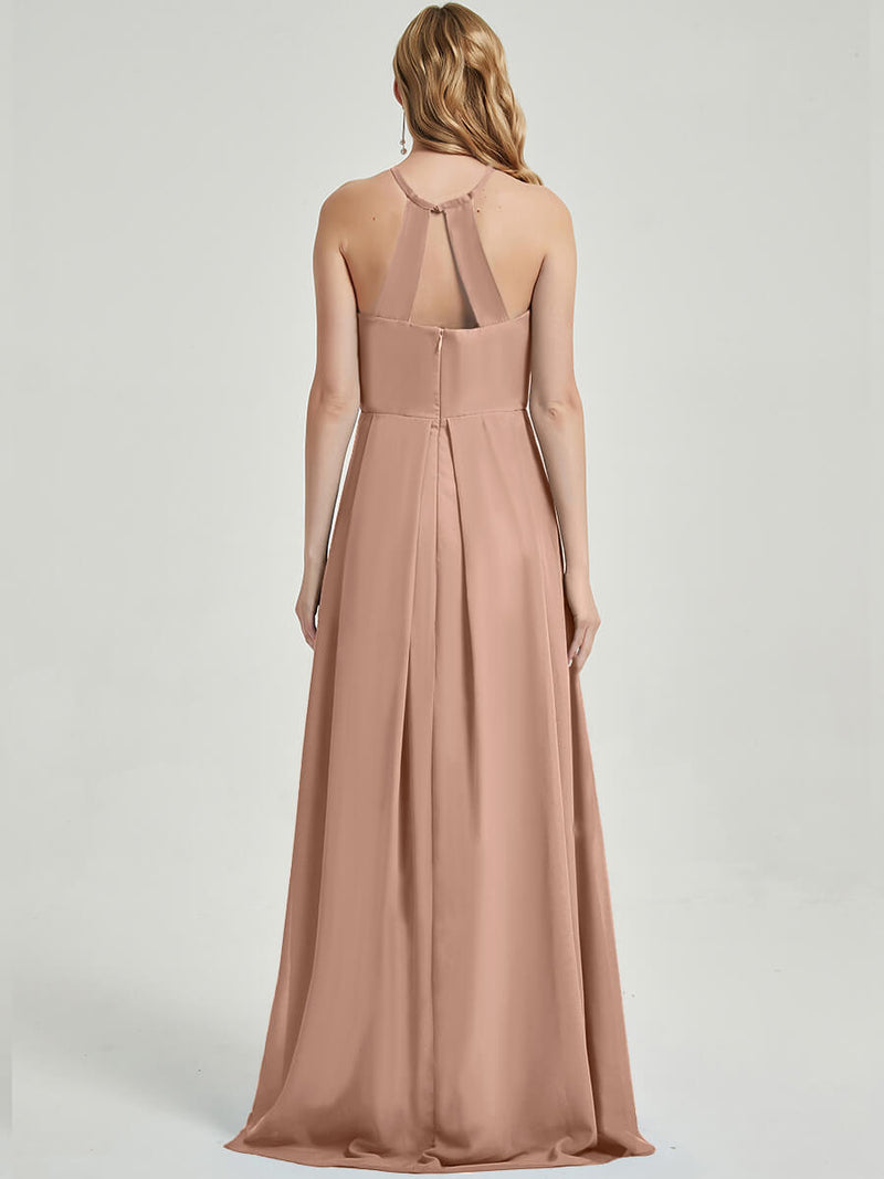 English Rose Chiffon Bridesmaid Dress Sarah