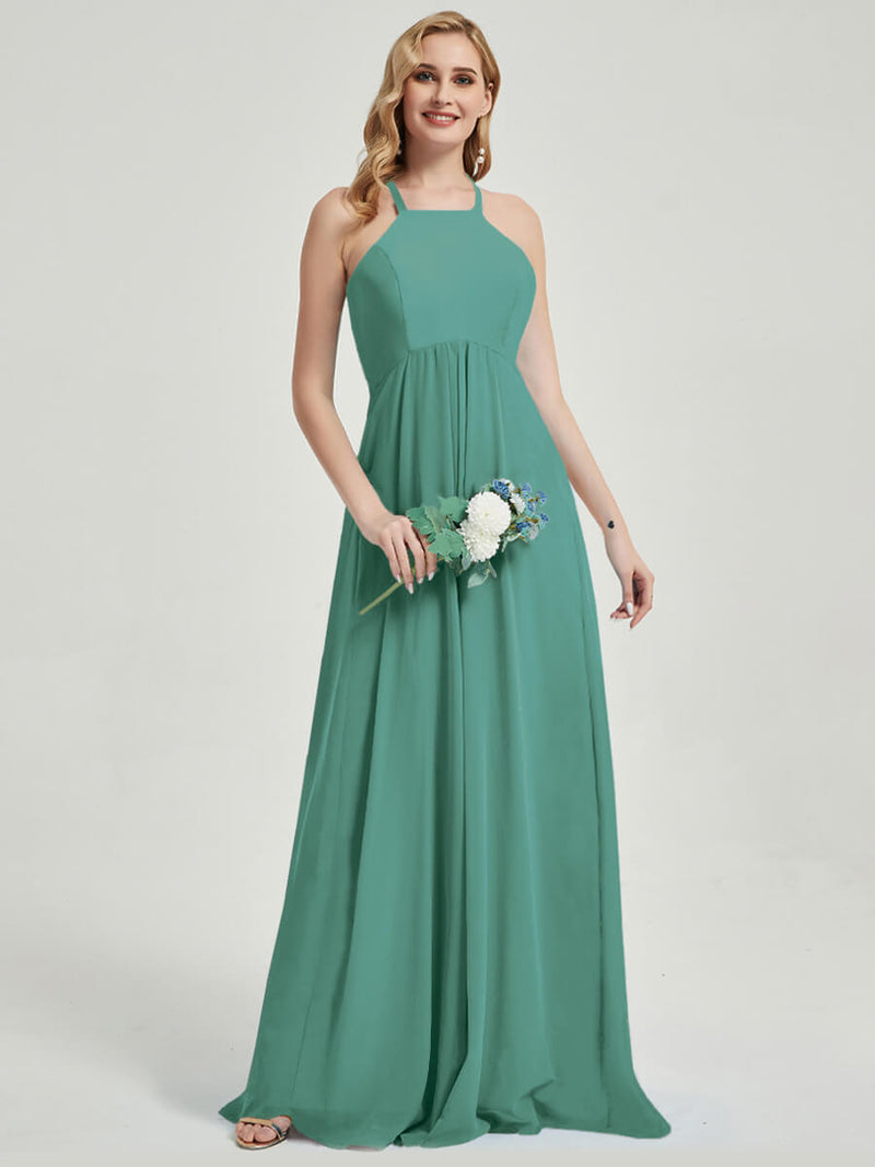 Eucalyptus Chiffon Bridesmaid Dress Sarah