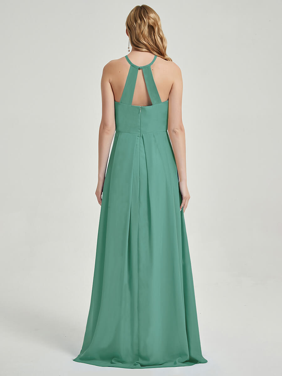 Eucalyptus Chiffon Bridesmaid Dress Sarah