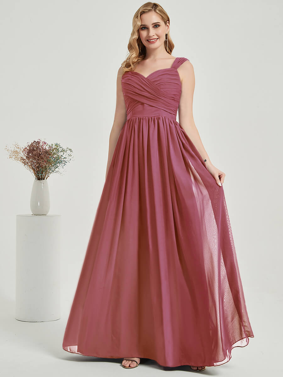 Desert Rose Chiffon Bridesmaid Dress Raanana