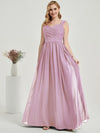 Mauve Chiffon Bridesmaid Dress Raanana