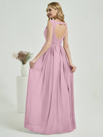 Mauve Chiffon Bridesmaid Dress Raanana