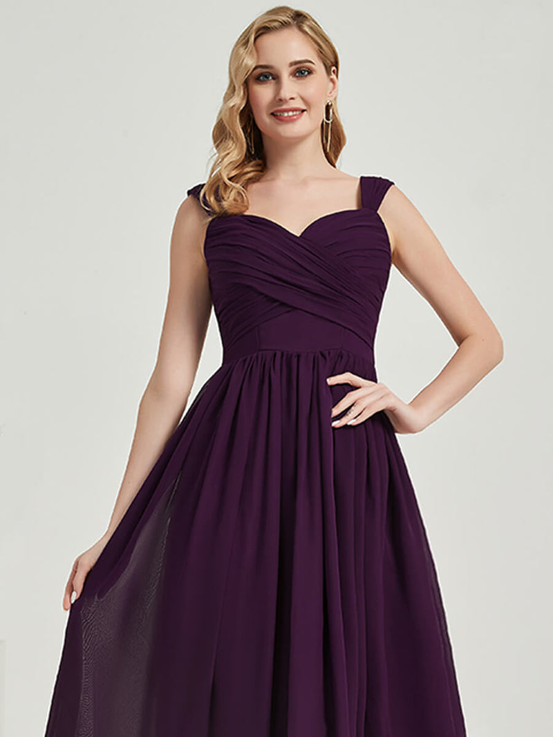 Floor Length Chiffon Bridesmaid Dress Raanana