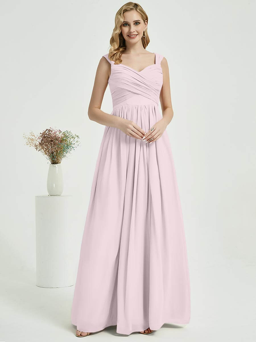 Pale Rose Chiffon Bridesmaid Dress Raanana