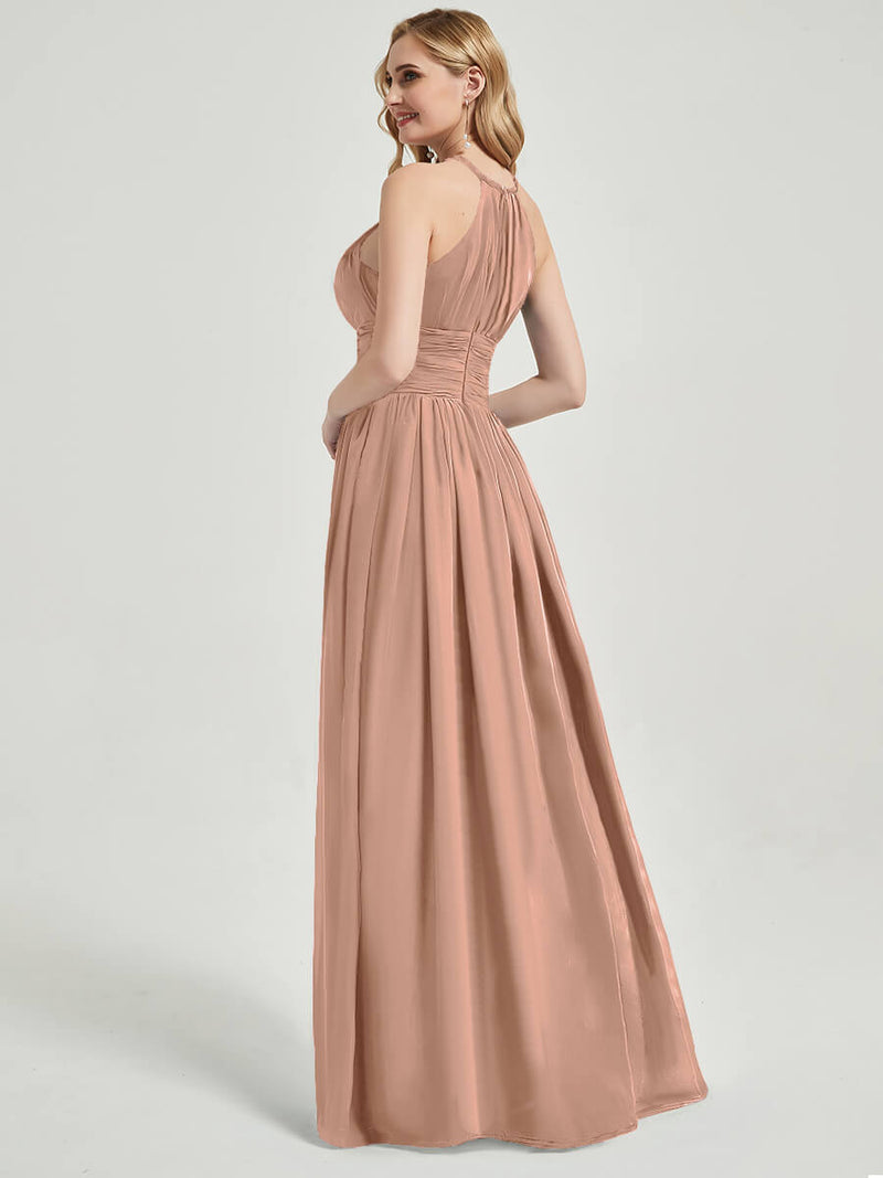 English Rose Chiffon Bridesmaid Dress Belinda