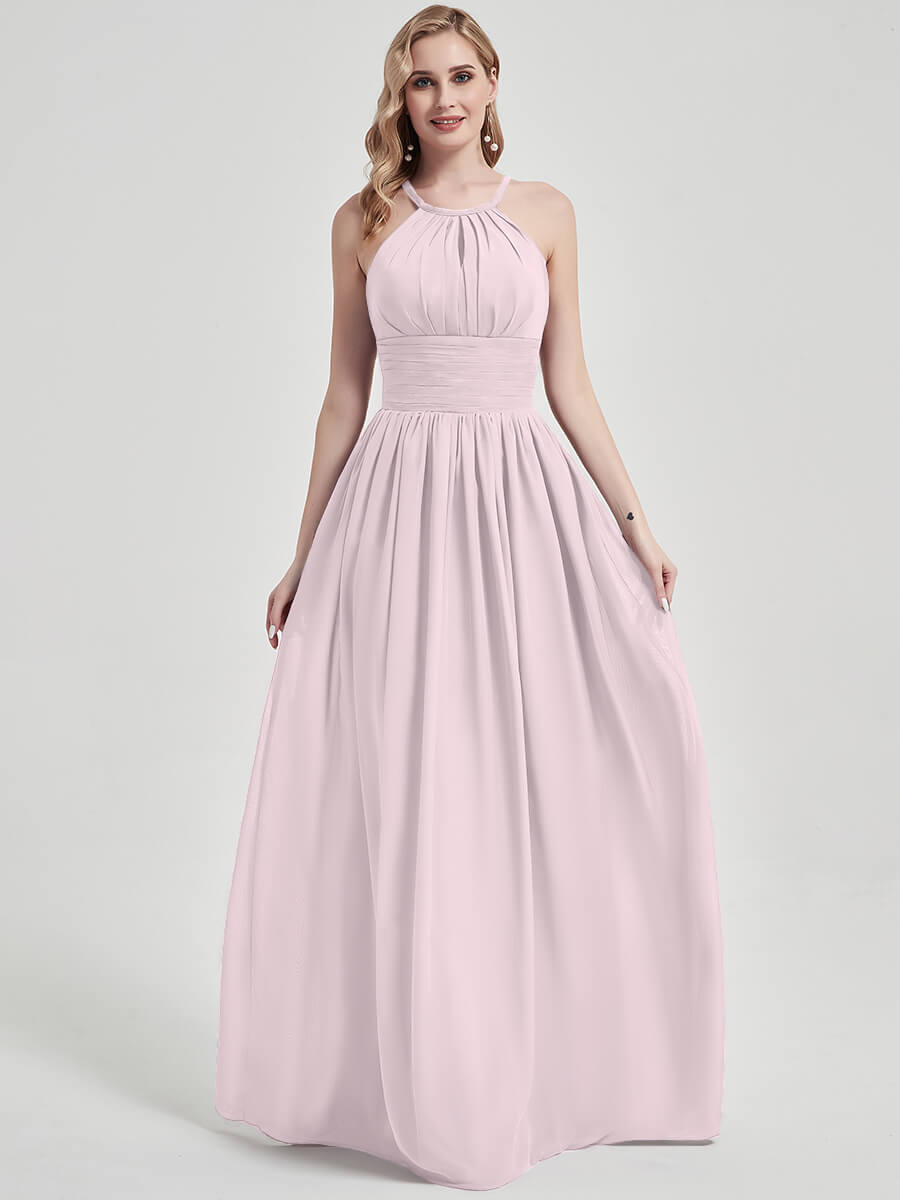Pale Rose Chiffon Bridesmaid Dress Belinda