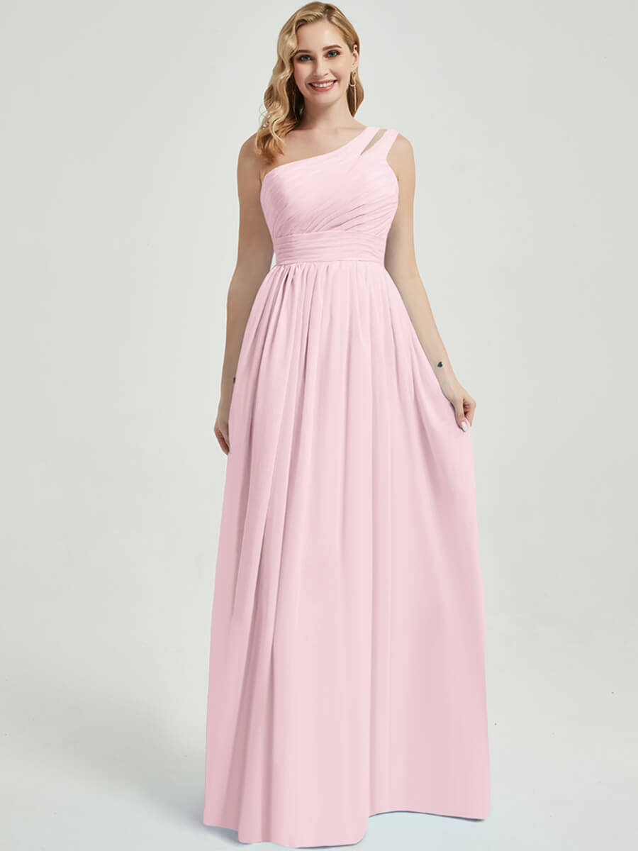 Blush Bridesmaid Dress Mabel