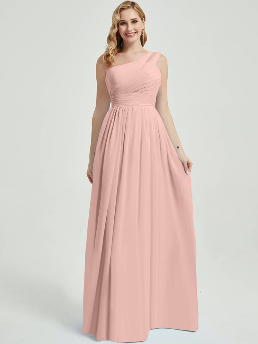 Dusty Pink Bridesmaid Dress Mabel