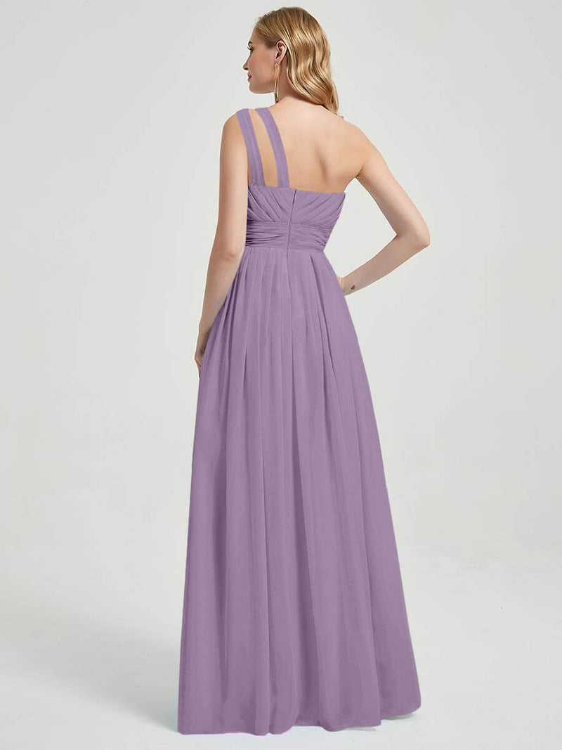 Dusty Purple Bridesmaid Dress Mabel