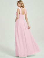 Blush Chiffon Bridesmaid Kaytlyn