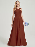 Cinnamon Rose Chiffon Bridesmaid Kaytlyn