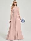 Dusty Pink Chiffon Bridesmaid Kaytlyn