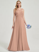 English Rose Chiffon Bridesmaid Kaytlyn