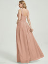 English Rose Chiffon Bridesmaid Kaytlyn