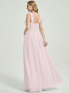 Pale Rose Chiffon Bridesmaid Kaytlyn