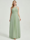 Sage Green Chiffon Bridesmaid Kaytlyn