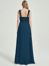 Ink Blue Chiffon Bridesmaid Dress Rosalind
