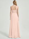 Pearl Pink Chiffon Bridesmaid Dress Rosalind