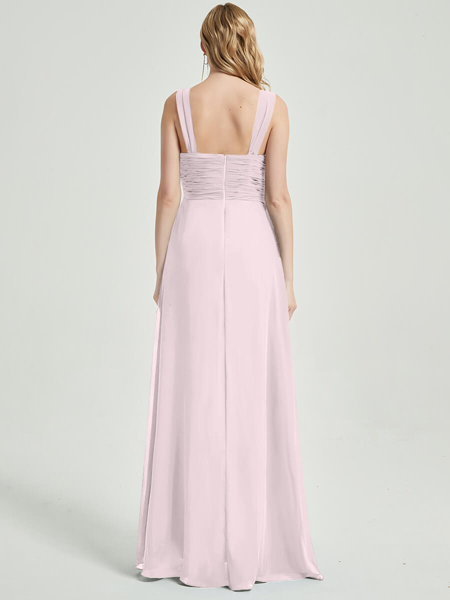 Pale Rose Chiffon Bridesmaid Dress Rosalind