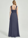 Stormy Sweetheart Straps A-Line Floor Length Chiffon Bridesmaid Dress