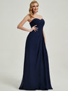 Abigail-Floor-Length empired-waist Bridesmaid Dress