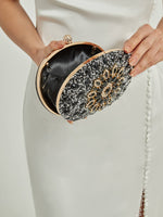 Evening Artificial Diamond Clutch 