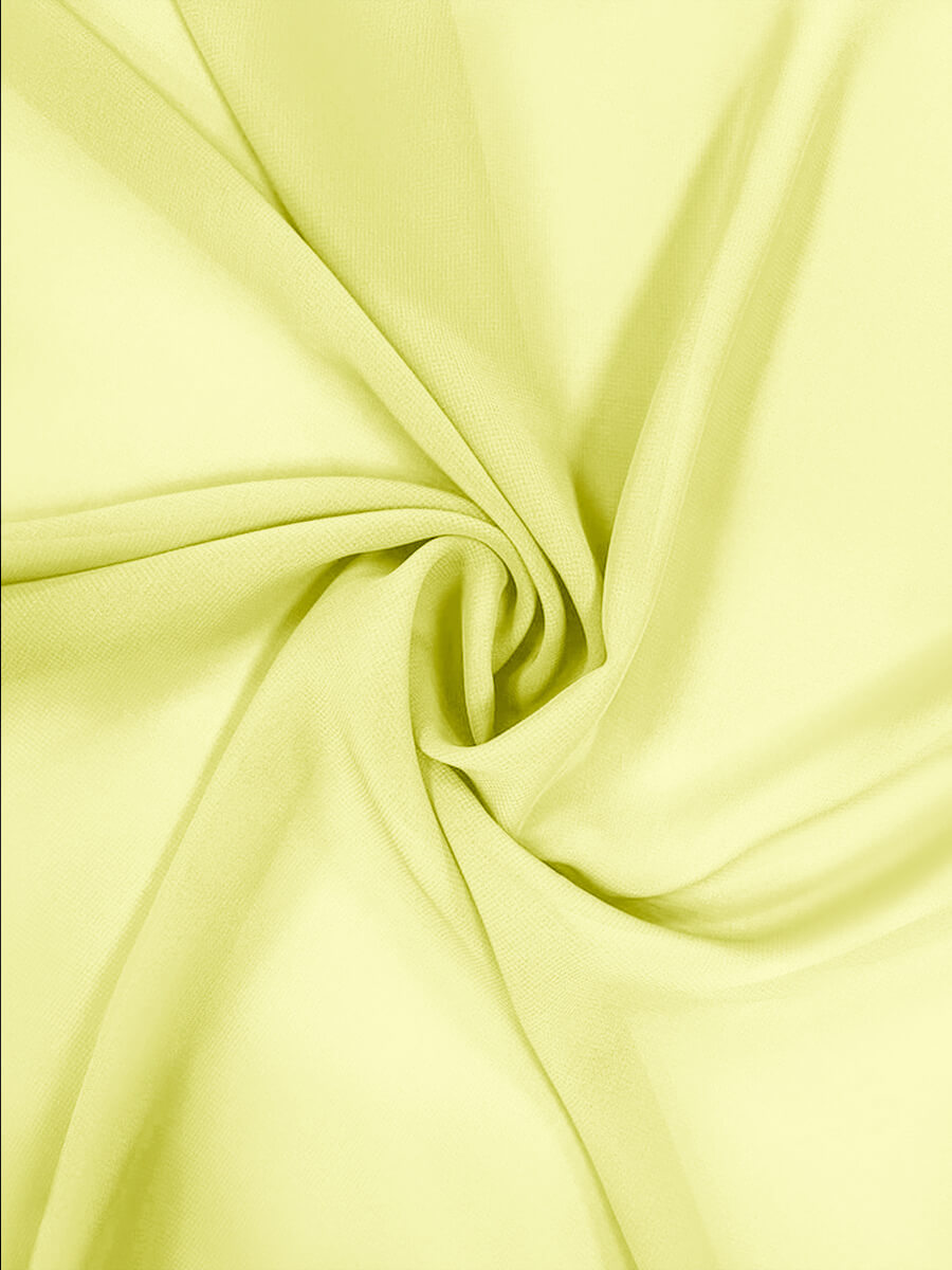 Chiffon Fabric Canary