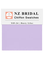 Dusty Lilac Fabric Swatch Samples Chiffon