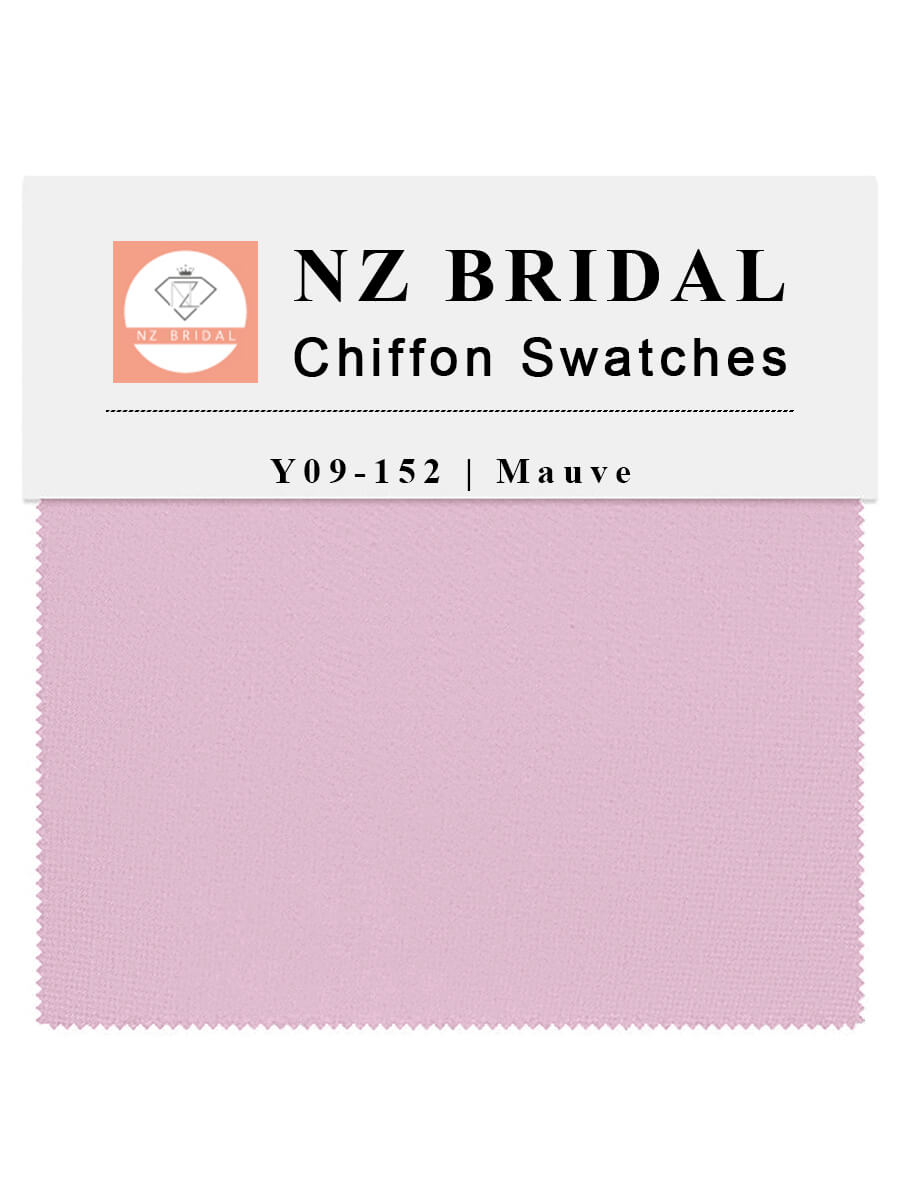 Mauve Fabric Swatch Samples Chiffon
