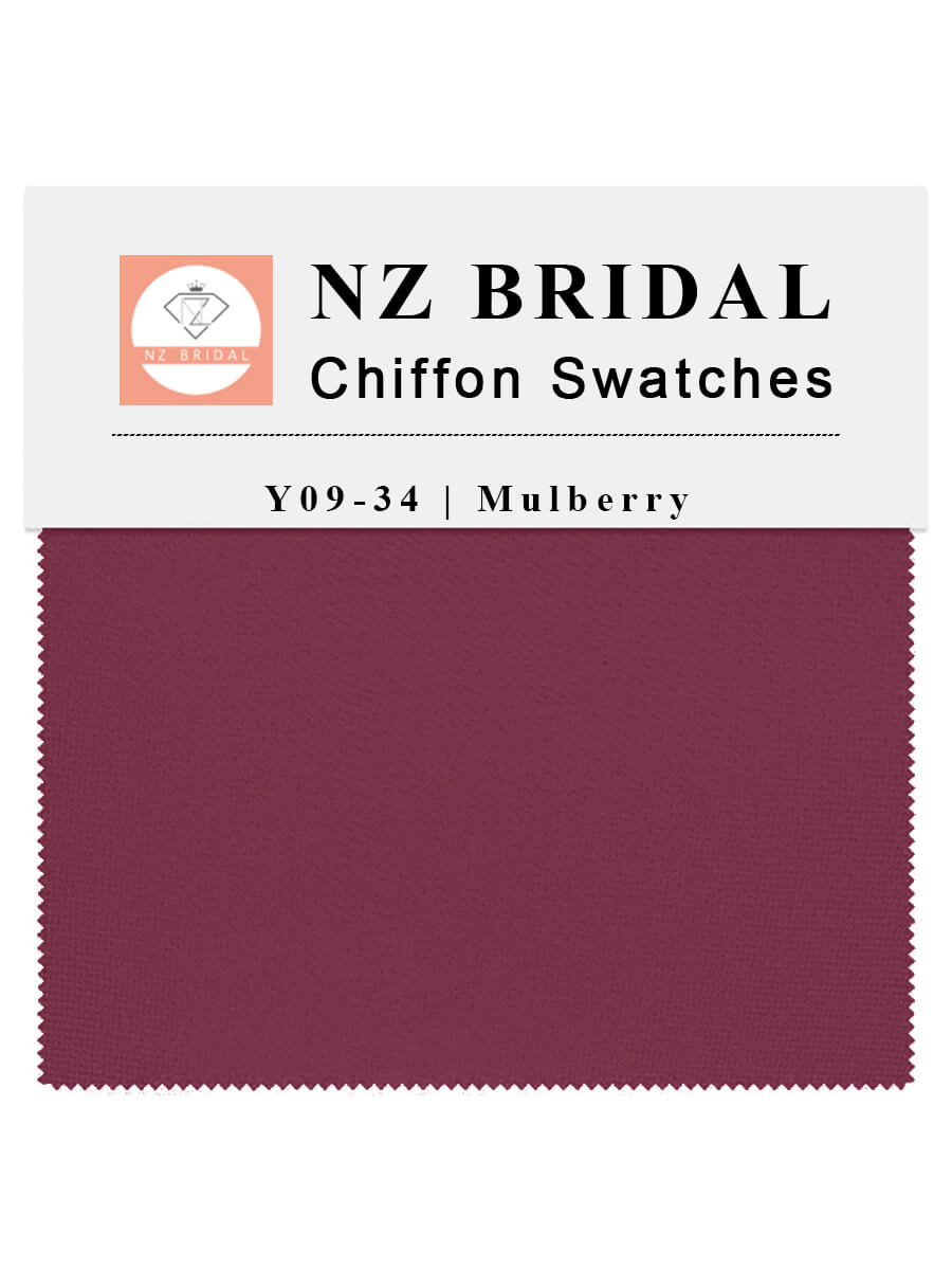 Mulberry Fabric Swatch Samples Chiffon