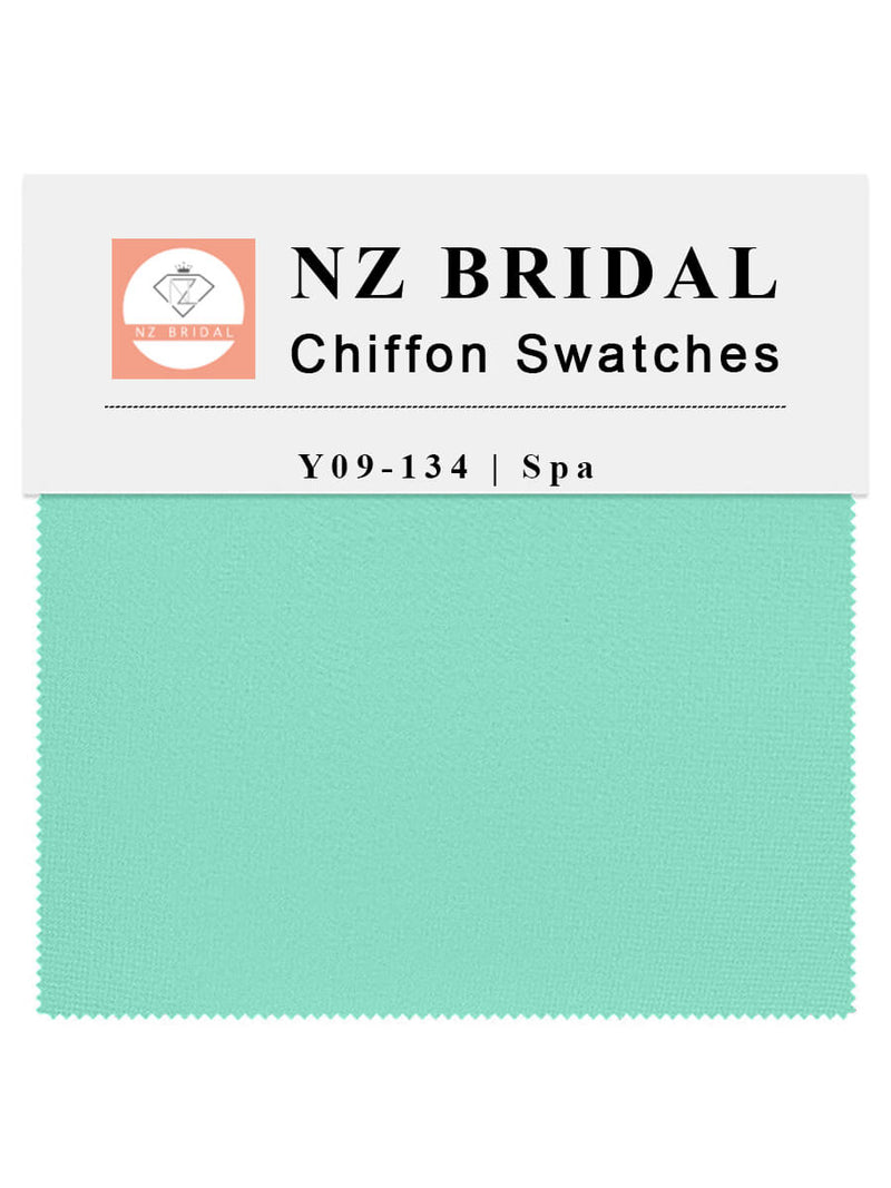Spa Fabric Swatch Samples Chiffon