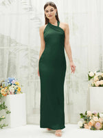 Emerald Green Maxi Satin bridesmaid dresses EB30520 Emerson NZ Bridal a