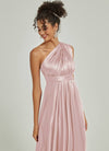 Muti Way Wrap Satin Blush bridesmaid dresses NZ Bridal JS30218 Winnie c