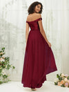 NZ Bridal Burgundy Sequin Tulle Maxi Prom Dress 00277ee Esther b