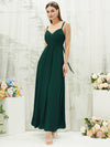 NZ Bridal Chiffon Emerald Green Backless bridesmaid dresses 01692ES Aria d